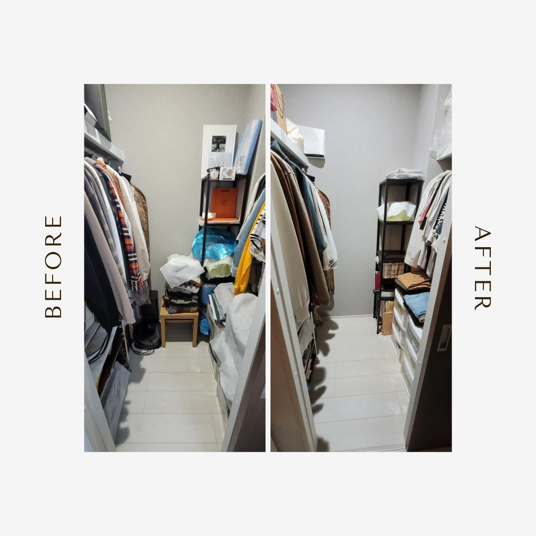 モノをほとんど捨ててないのに使いやすくなった